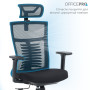 Крісло офісне OfficePro Balance OC550-B-B-B Black