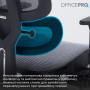 Крісло офісне Officepro Skyline Footrest Black/Dark Gray (OC750-B-DG-DG)
