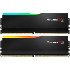 Модуль пам`ятi DDR5 2x32GB/6400 G.Skill Ripjaws M5 RGB Black (F5-6400J3239G32GX2-RM5RK)