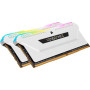Модуль пам`ятi DDR4 2x16GB/3200 Corsair Vengeance RGB Pro SL White (CMH32GX4M2E3200C16W)