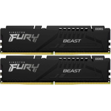 Модуль пам`яті DDR5 2x32GB/6000 Kingston Fury Beast Black (KF560C30BBEK2-64)