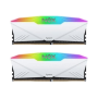 Модуль пам`ятi DDR4 2х8GB/3200 Apacer NOX RGB White (AH4U16G32C28YNWAA-2)