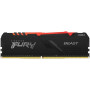 Модуль пам`яті DDR4 8GB/3200 Kingston Fury Beast RGB (KF432C16BB12A/16)
