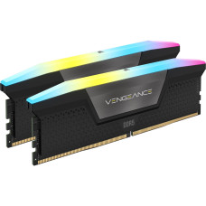 Модуль пам`ятi DDR5 2x16GB/5200 Corsair Vengeance RGB Black (CMH32GX5M2B5200C40)