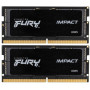Модуль пам`ятi SO-DIMM 2x32GB/5600 DDR5 Kingston Fury Impact (KF556S40IBK2-64)