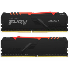Модуль пам`яті DDR4 2x8GB/3600 Kingston Fury Beast RGB (KF436C17BB2AK2/16)
