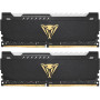 Модуль пам`яті DDR4 2x32GB/3600 Patriot Viper Steel RGB Black (PVSR464G360C0K)
