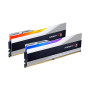 Модуль пам`ятi DDR5 2x32GB/6000 G.Skill Trident Z5 RGB Silver (F5-6000J3040G32GX2-TZ5RK)