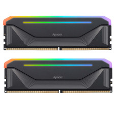 Модуль пам`ятi DDR5 2x16GB/6000 Apacer NOX RGB Black (AH5U32G60C622NBAA-2)