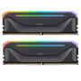 Модуль пам`ятi DDR5 2x16GB/6000 Apacer NOX RGB Black (AH5U32G60C622NBAA-2)