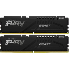 Модуль пам`яті DDR5 2х16GB/5200 Kingston Fury Beast Black (KF552C36BBEK2-32)