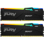 Модуль пам`яті DDR5 2x8GB/6000 Kingston Fury Beast RGB (KF560C36BBEAK2-16)