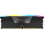 Модуль пам`ятi DDR5 2x32GB/6400 Corsair Vengeance RGB Black (CMH64GX5M2B6400C32)