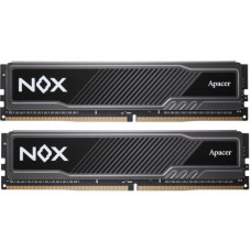 Модуль пам`ятi DDR4 2х8GB/3200 Apacer NOX (AH4U16G32C28YMBAA-2)