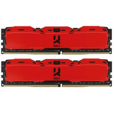 Оперативний запам'ятовувальний пристрій GOODRAM Iridium X DDR4 2x8GB 3200 Червоний IR-XR3200D464L16SA/16GDC