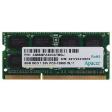 Оперативний запам'ятовувальний пристрій APACER для ноутбука DDR3 8Gb 1600 1.35V БЛИСТЕР DV.08G2K.KAM
