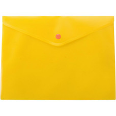 Папка - конверт Buromax А4, with a button, yellow (BM.3926-11)