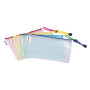 Папка на молнии Axent transparent, assorted colors (1408-00-А)