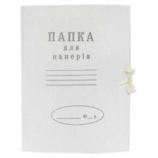 Папка на завязках Buromax А4, carton 0,4мм (single cut) (BM.3357)