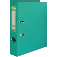 Папка - регистратор Buromax А4 double sided, 50мм, PP, turquoise, built-up (BM.3002-06c)