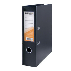 Папка - регистратор Delta by Axent double-sided PP 7,5 cм, disassembled, black (D1712-01P)