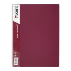 Папка с файлами Axent 60 sheet protectors, burgundy (1060-04-А)