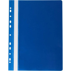 Папка-скоросшиватель Buromax A4, perforated, PVC, dark blue/ PROFESSIONAL (BM.3331-03)