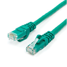 Патч-корд UTP Atcom RJ45, Cat.6, медь, 0.5 м, зеленый