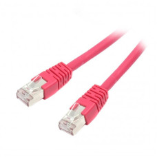 Патч-корд S/FTP Cablexpert (PP6A-LSZHCU-R-0.25M) cat.6a, литий, 50u штекер із засувкою, 0.25м, червоний