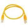 Патч-корд UTP Atcom RJ45, Cat.6, медь, 0.5 м, желтый