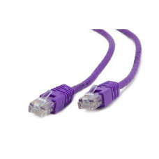 Патч-корд UTP Cablexpert (PP12-0.5M/V) литой, 50u "штекер с защелкой, 0.5 м, фиолетовый
