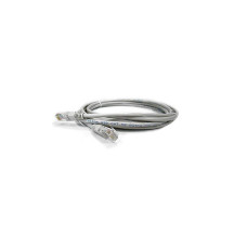 Патч-корд UTP Kingda (KD-PAUT3100GY) cat.5e, CU, 24AWG, 1м, сірий