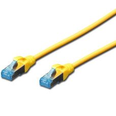 Патч-корд Digitus 0.5м, cat.5e, SF-UTP, AWG 26/7, yellow (DK-1531-005/Y)
