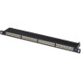 Патч-панель Digitus 19" 0.5U, 24xRJ45, CAT 6 STP в сборе (DN-91624S-SL-SH)