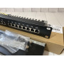 Патч-панель Atcom FP5224 19" 24хRJ-45 FTP 1U cat.5е, в сборе