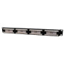 Патч-панель Cablexpert (NPP-C624CM-001) 19" 24 порта, UTP, cat.6