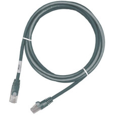 Патч-корд RJ45, 568A/B, UTP, PowerCat 6, LSZH, 5m, Сірий, MOLEX