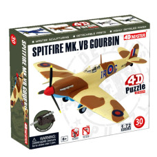 Пазл 4D Master Самолет Spitfire MK.VB Gourbin (26909)