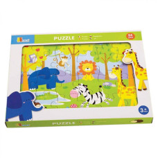 Пазл Viga Toys Сафари 24 элемента (50198)