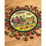Пазл дерев`яний UkrainianPuzzles Петриківське весілля