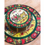 Пазл дерев`яний UkrainianPuzzles Петриківське весілля