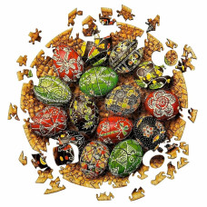 Пазл дерев`яний UkrainianPuzzles Писанки