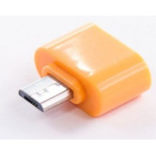 Адаптер Dengos OTG USB-microUSB Orange (ADP-008-ORANGE)