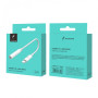 Перехідник SkyDolphin AU02 Lightning - 3.5mm White (ADPT-00017)
