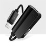 Переходник SkyDolphin AU01 Lightning - 2хLightning Black (ADPT-00026)