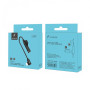 Переходник SkyDolphin AU03 Type-C - Type-C+3.5mm Black (ADPT-00027)