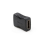 Переходник HDMI AF to HDMI AF gold Vinga (VCPAHDMIFF)