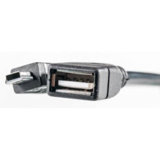 Переходник USB 2.0 Mini 5P to AF OTG 0.1m PowerPlant (KD00AS1234)