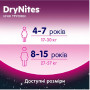 Подгузник Huggies DryNites для девочек 4-7 лет 10 шт (5029053527581)
