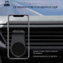 Держатель автомобильный СolorWay Metallic Air Vent-1 Black (CW-CHM04-BK)